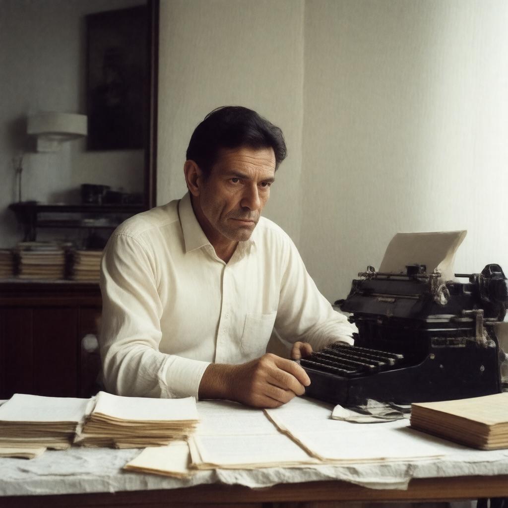 AI-created image of Pier Paolo Pasolini