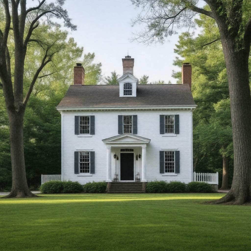 AI-created image of Pierce House