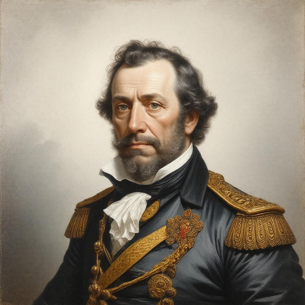 AI-created image of Pierre-François Bouchard