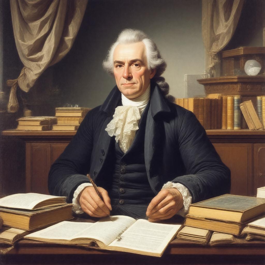 AI-created image of Pierre-Simon Laplace