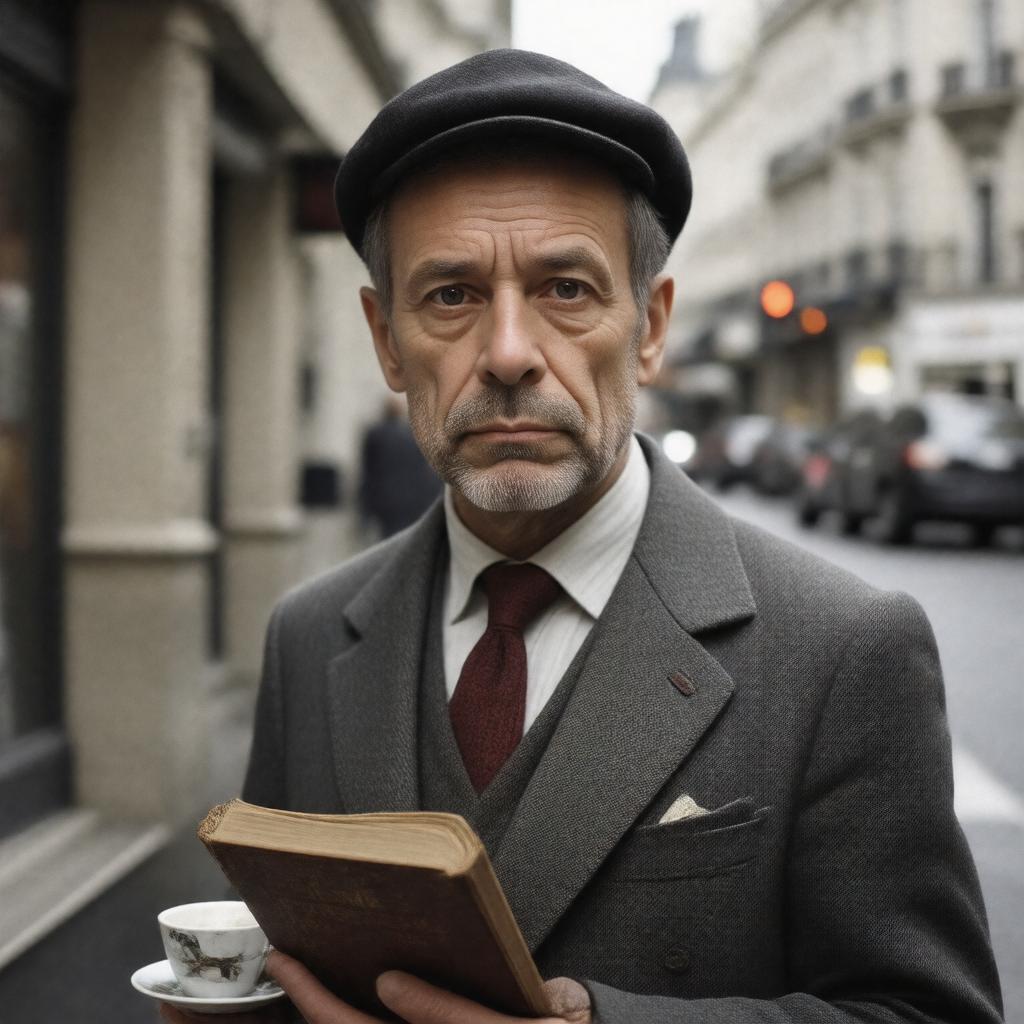 AI-created image of Pierre Bourdieu