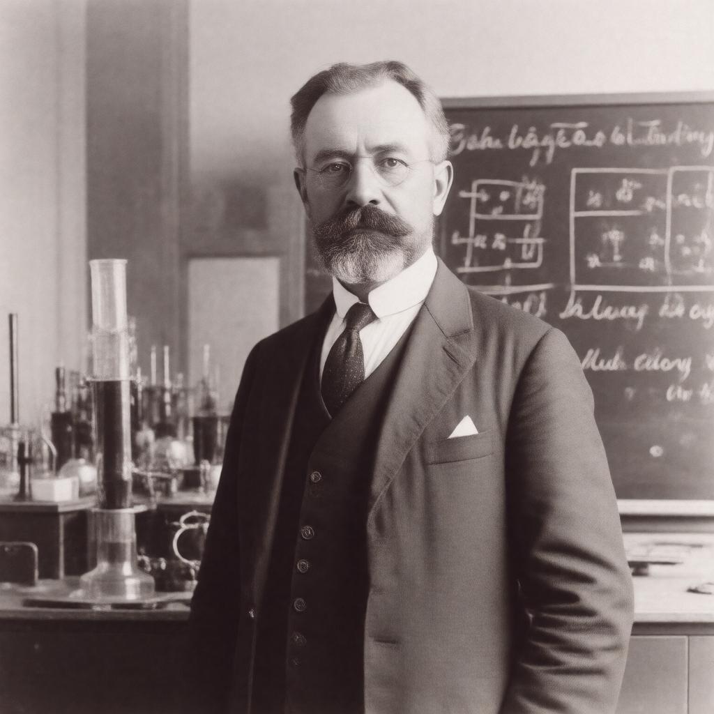 AI-created image of Pierre Curie