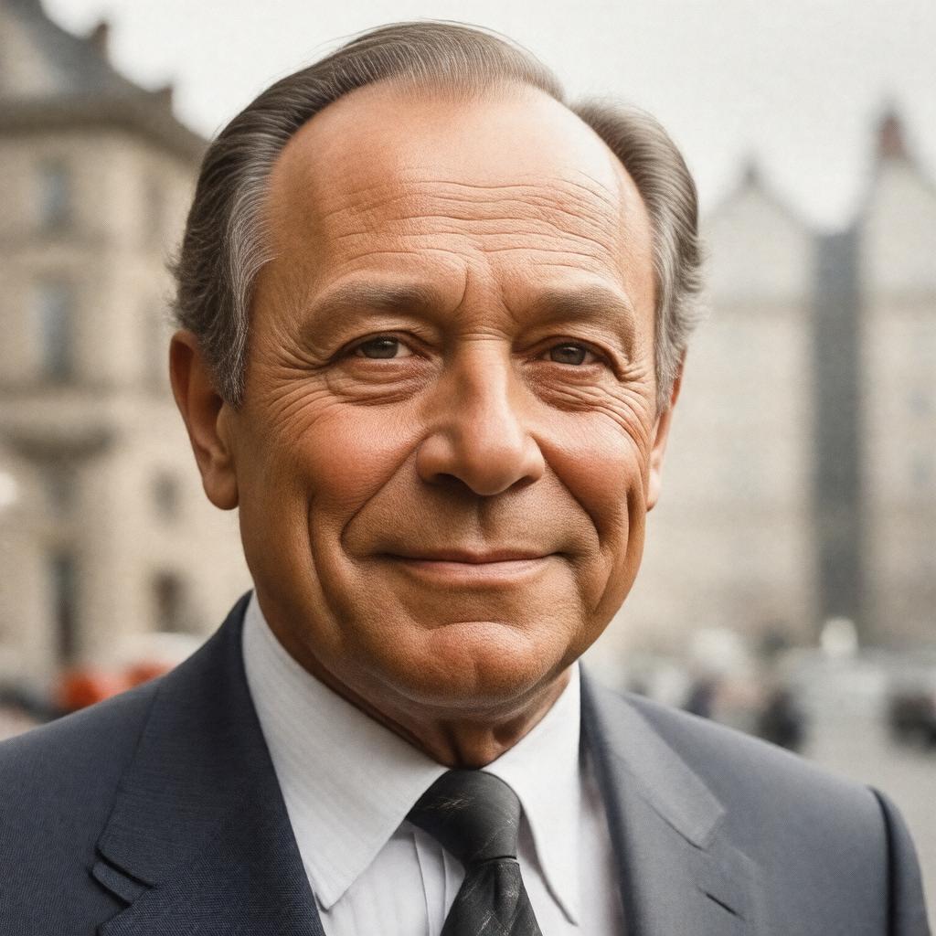 AI-created image of Pierre Mauroy