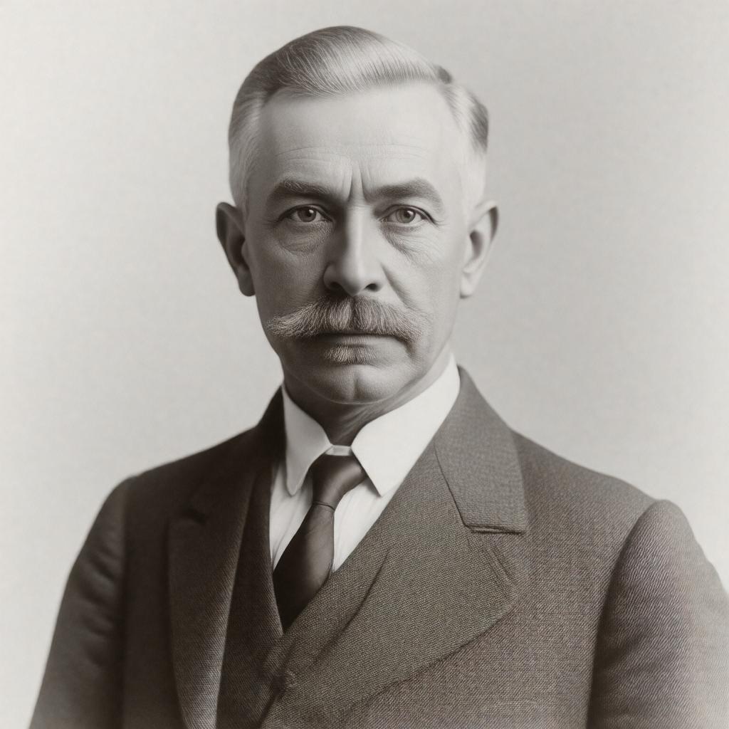AI-created image of Pierre de Coubertin