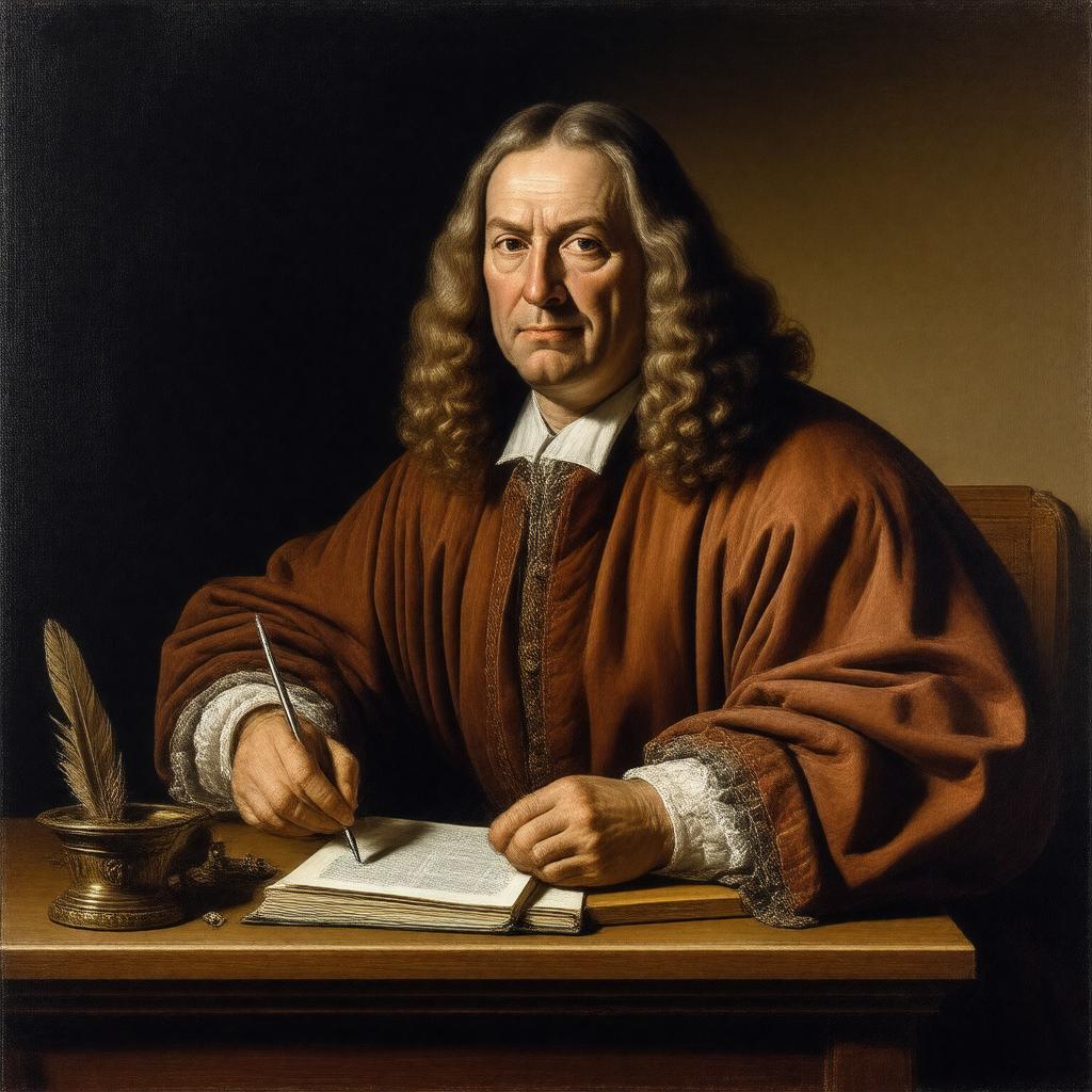 AI-created image of Pierre de Fermat