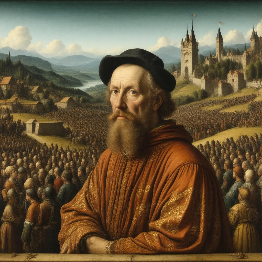 AI-created image of Pieter Bruegel the Elder