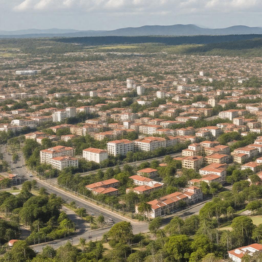 AI-created image of Pietermaritzburg, South Africa