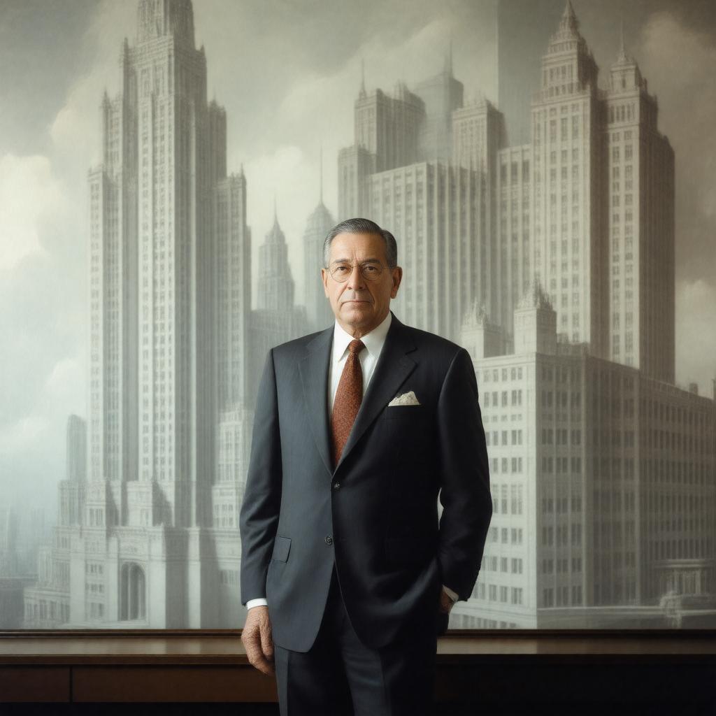 AI-created image of Pietro Belluschi