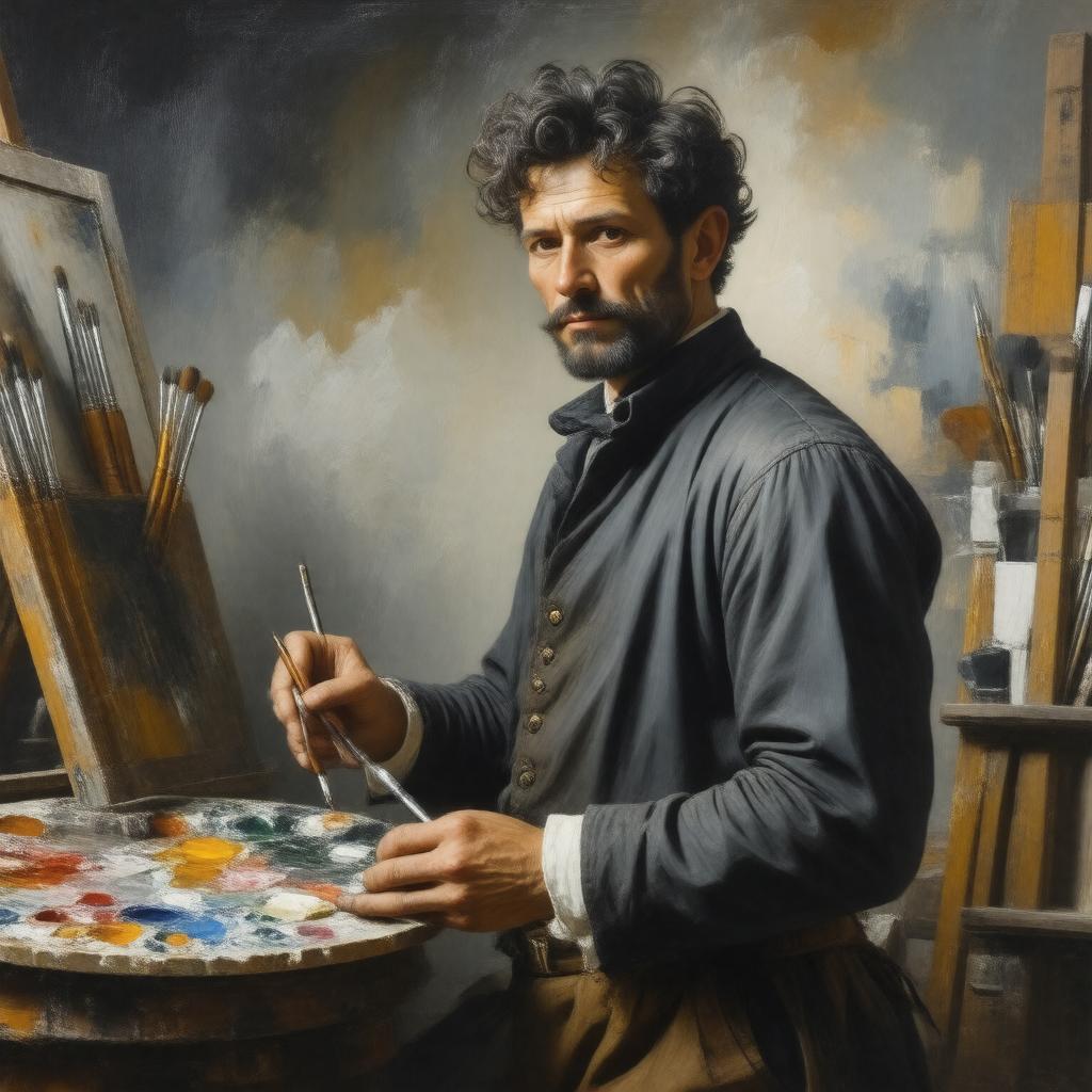 AI-created image of Pietro Comparini