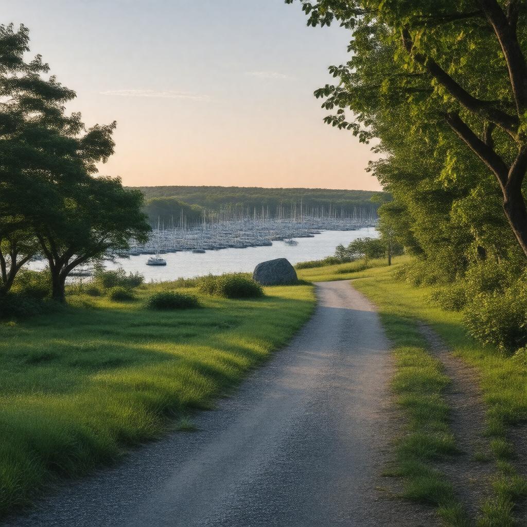 AI-created image of Pilgrim Memorial State Park