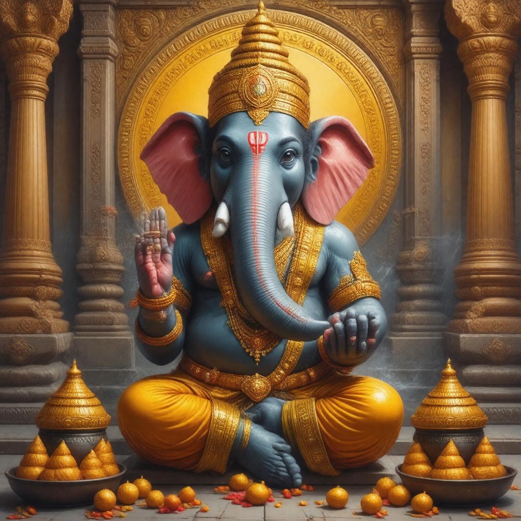 AI-created image of Pillaiyar