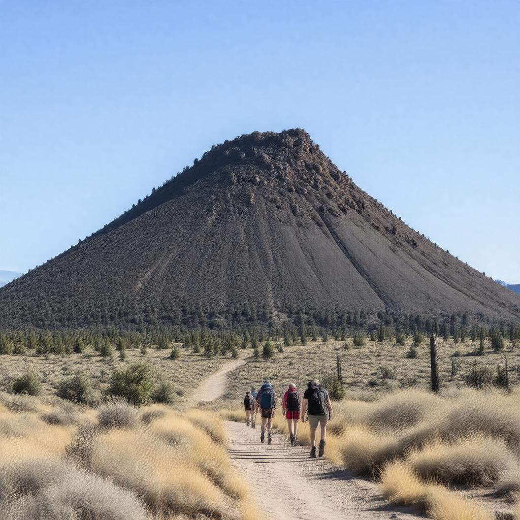 AI-created image of Pilot Butte
