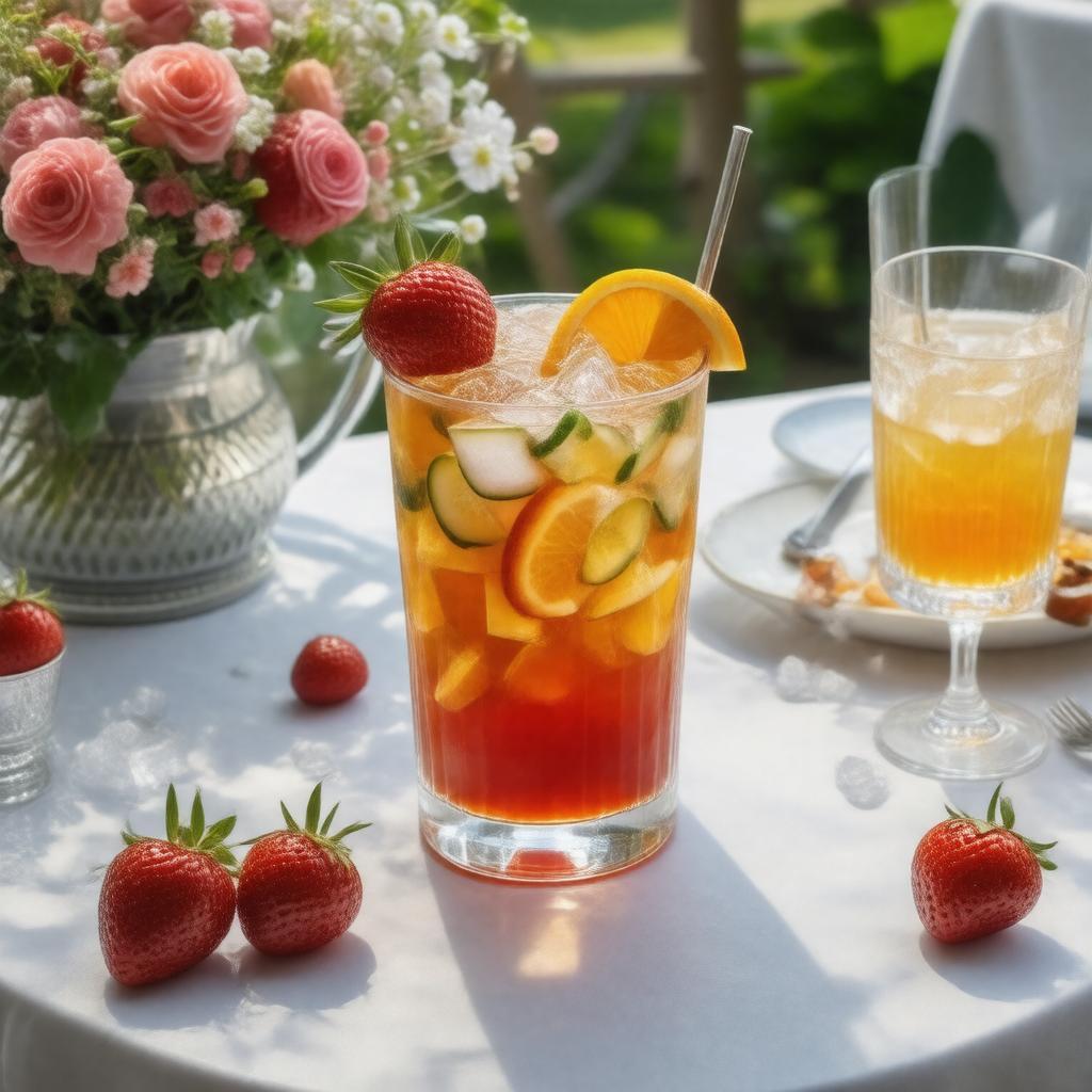 AI-created image of Pimm's