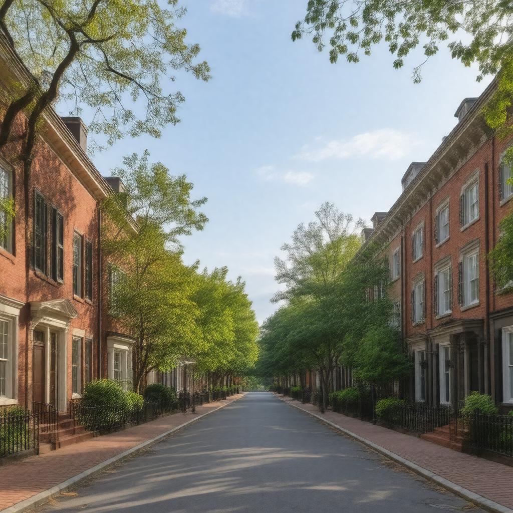 Click to view larger image AI-created image of Pinckney Street