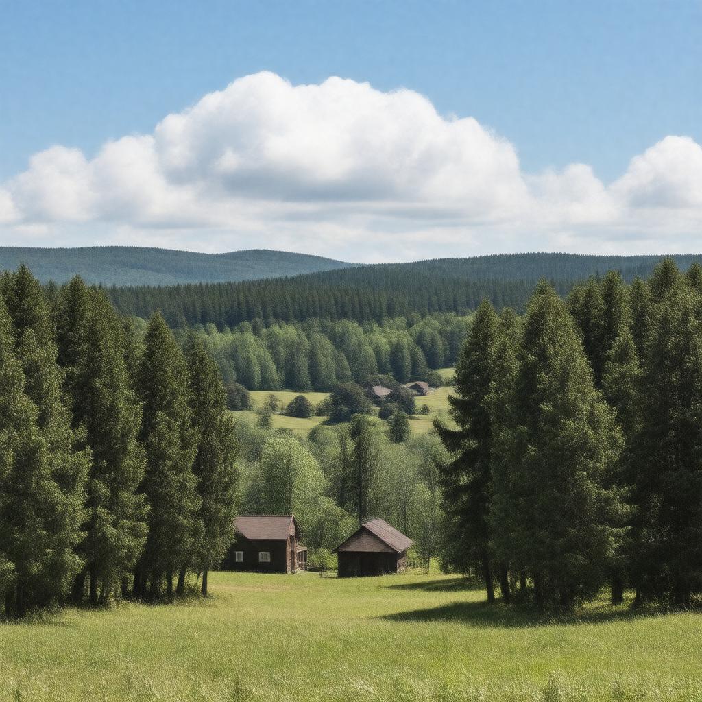 Click to view larger image AI-created image of Pine Hill