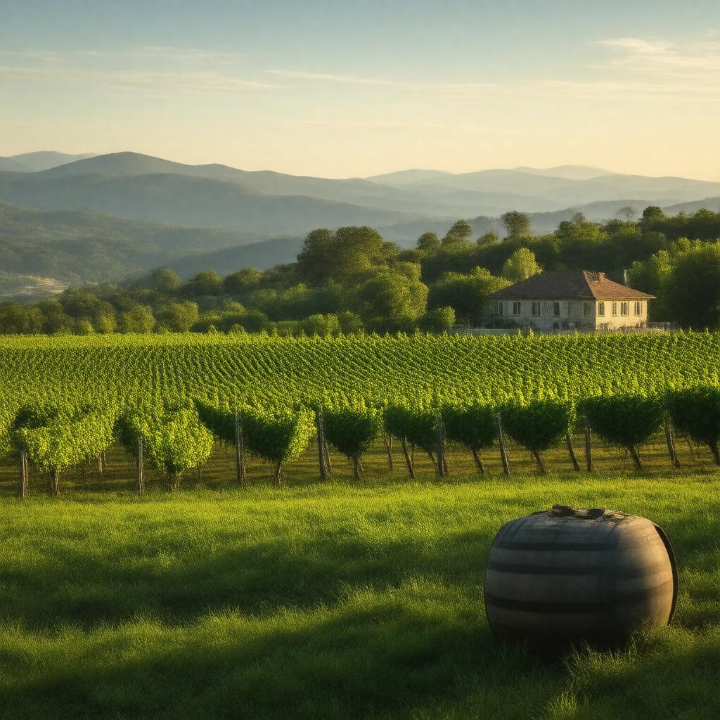 Click to view larger image AI-created image of Pine Ridge Vineyards