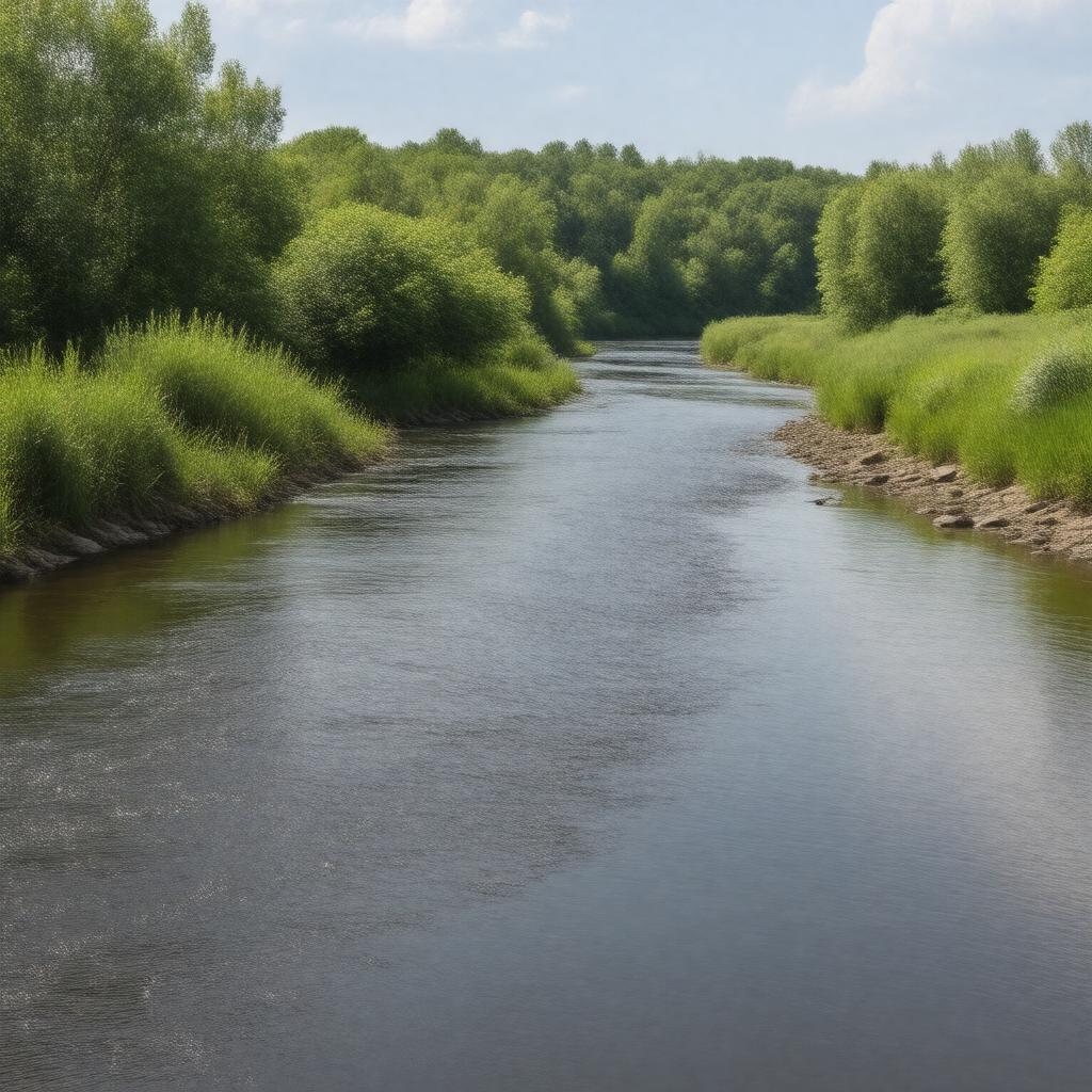 AI-created image of Pine River (Michigan)