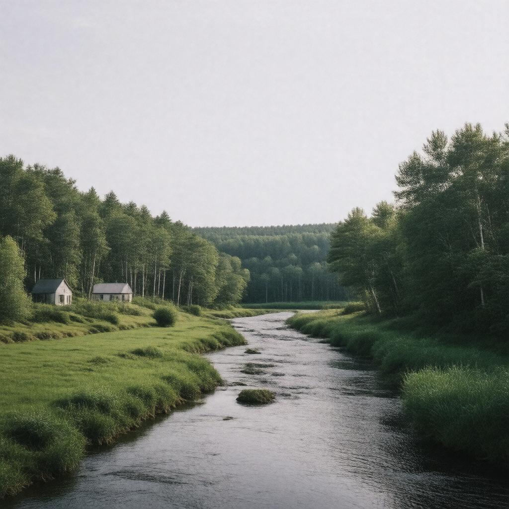 AI-created image of Pine River (Wisconsin community)