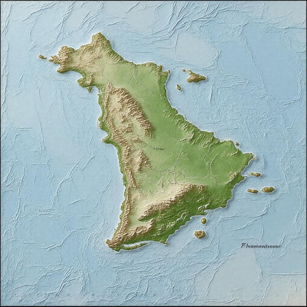 AI-created image of Pingelapese