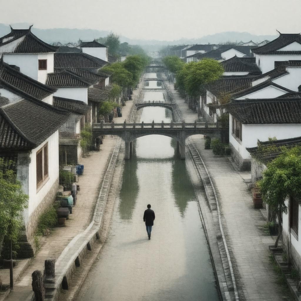 Click to view larger image AI-created image of Pingjiang Road