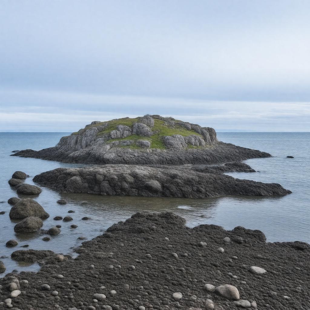 AI-created image of Pintail Island