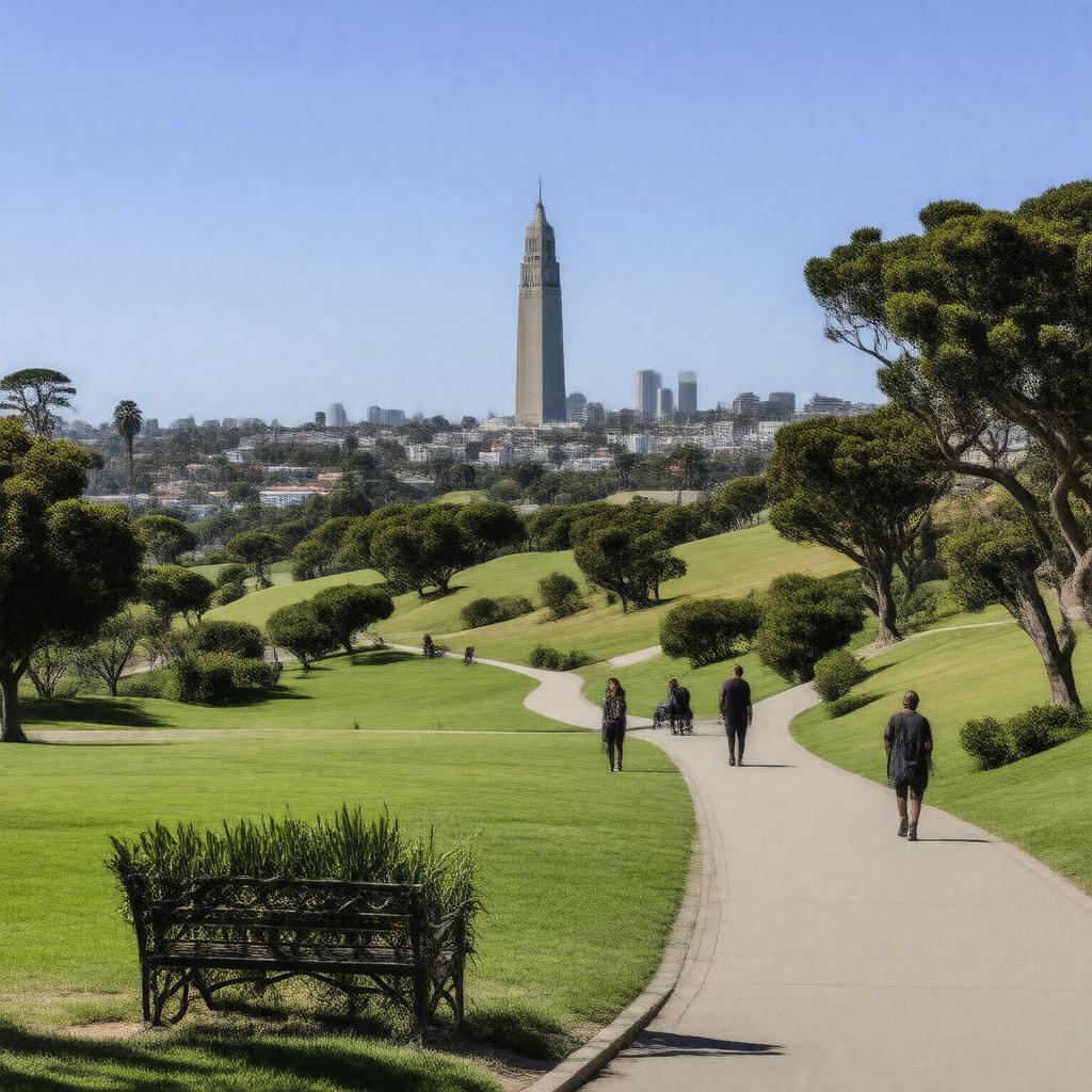 AI-created image of Pioneer Park