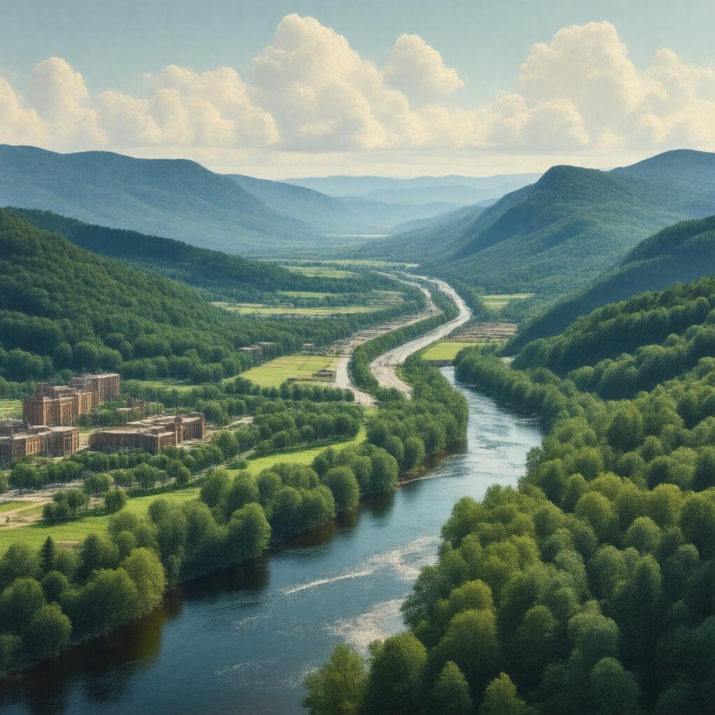AI-created image of Pioneer Valley