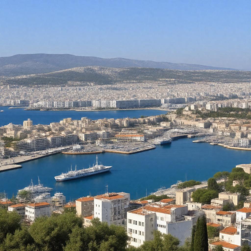 AI-created image of Piraeus
