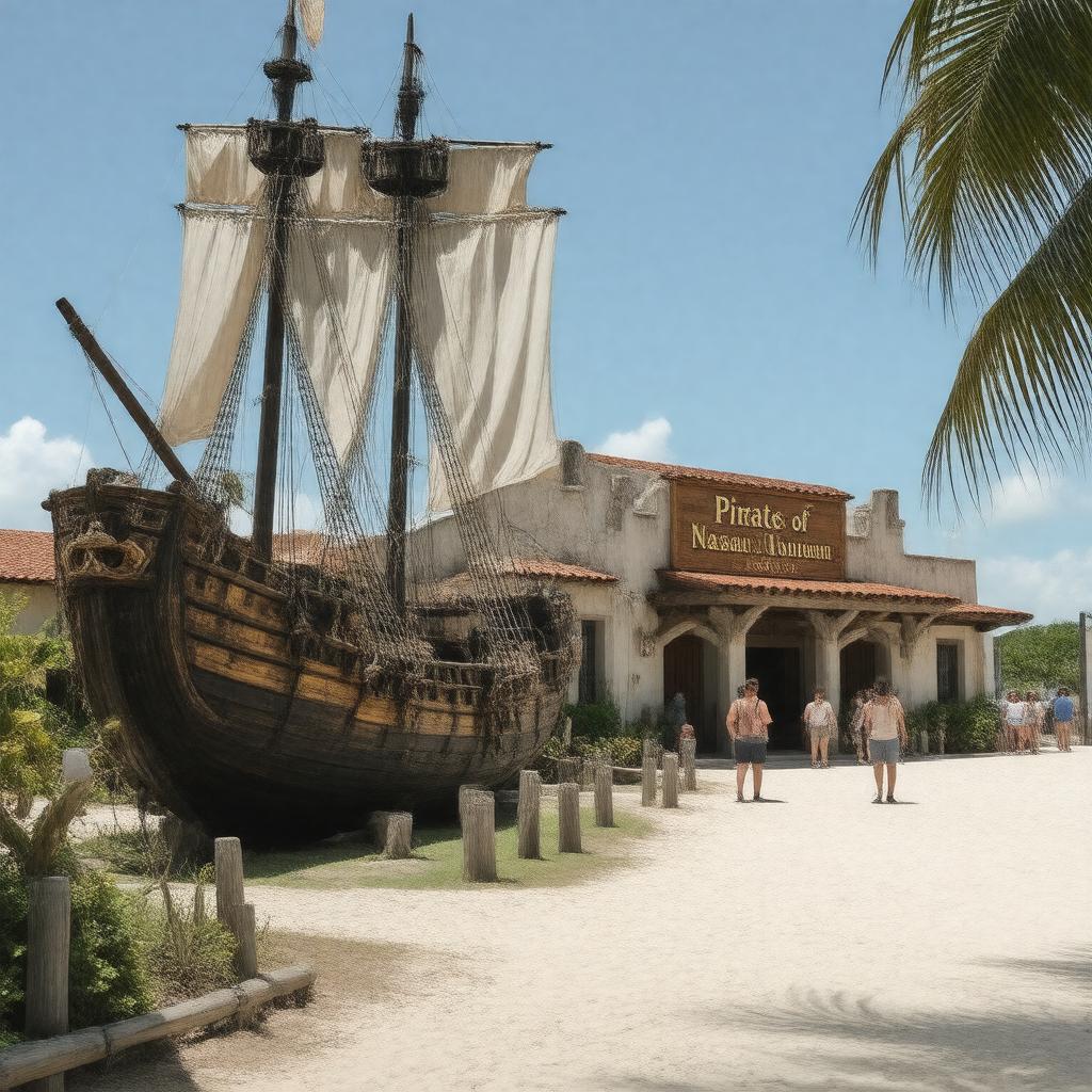AI-created image of Pirates of Nassau Museum
