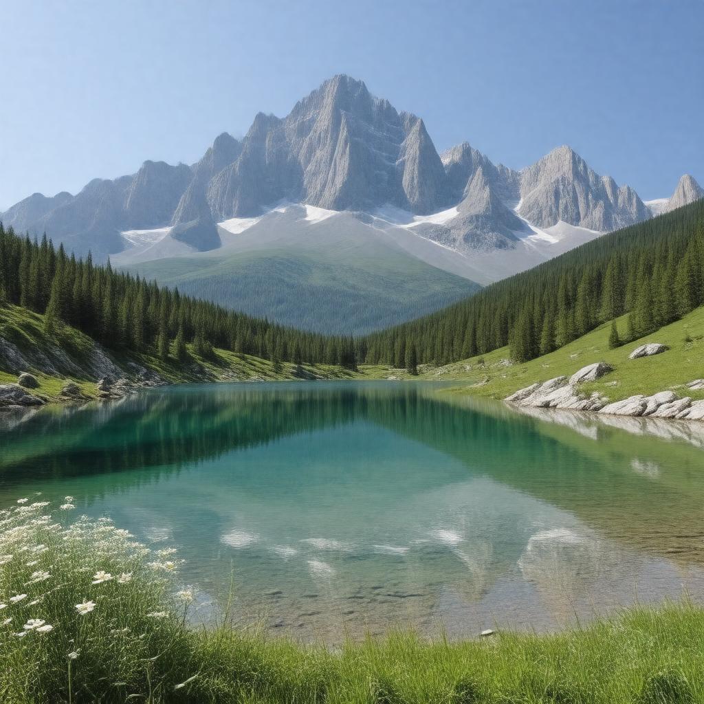 AI-created image of Pirin National Park