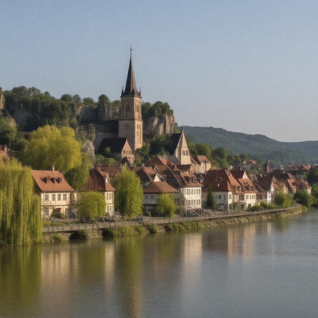 AI-created image of Pirna