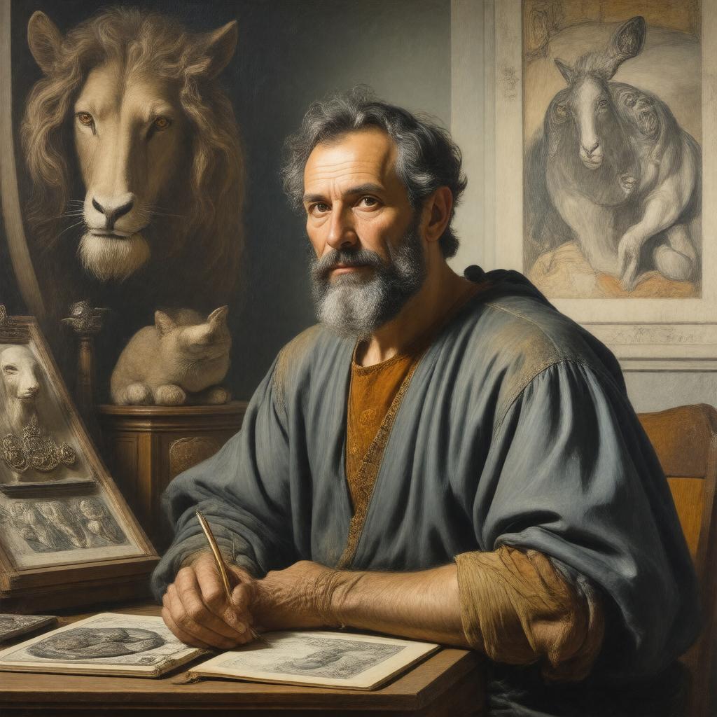 AI-created image of Pisanello