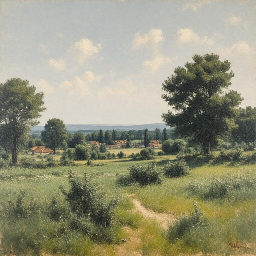 AI-created image of Pissarro