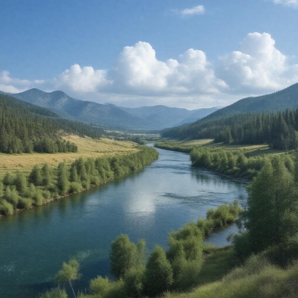 Click to view larger image AI-created image of Pit River