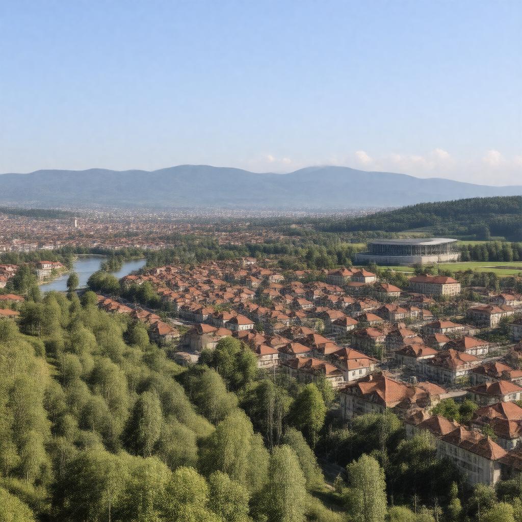 Click to view larger image AI-created image of Piteşti, Romania