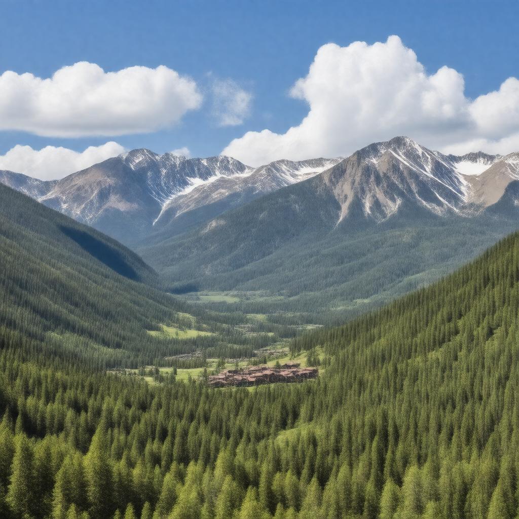 AI-created image of Pitkin County