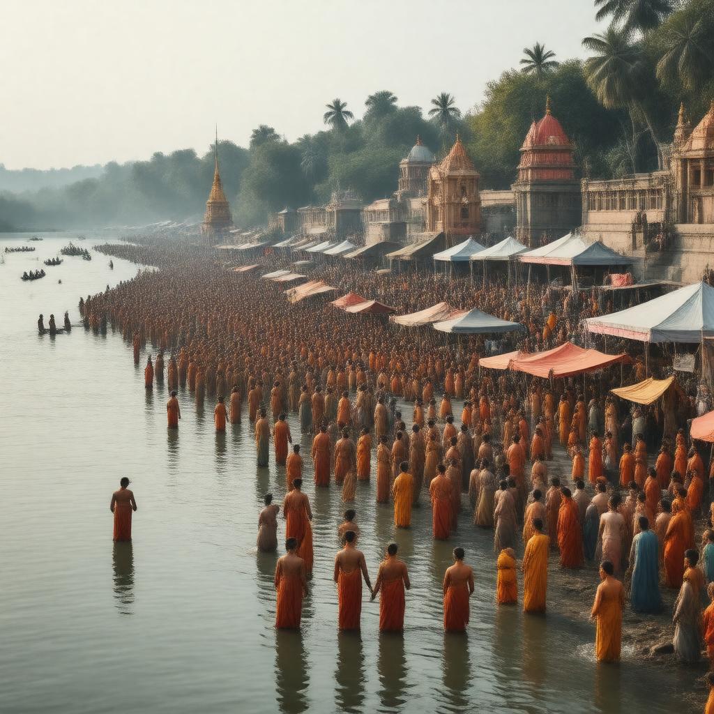 Click to view larger image AI-created image of Pitru Paksha Mela