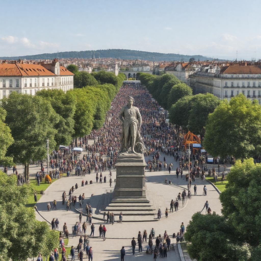 AI-created image of Place Carnot