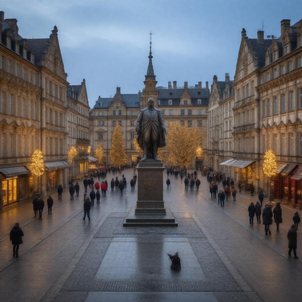 AI-created image of Place Kléber