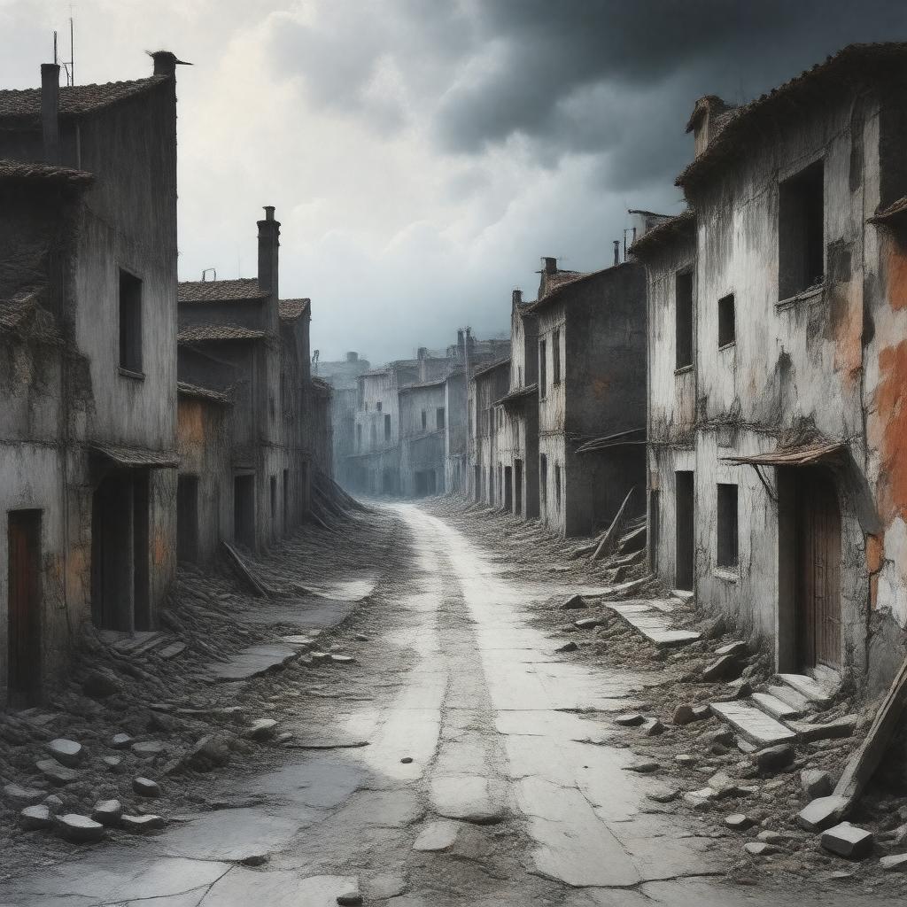 Click to view larger image AI-created image of Plague of 1630