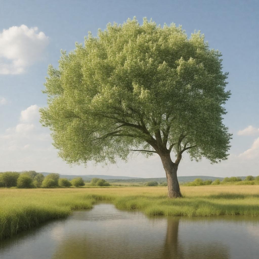 Click to view larger image AI-created image of Plains Cottonwood