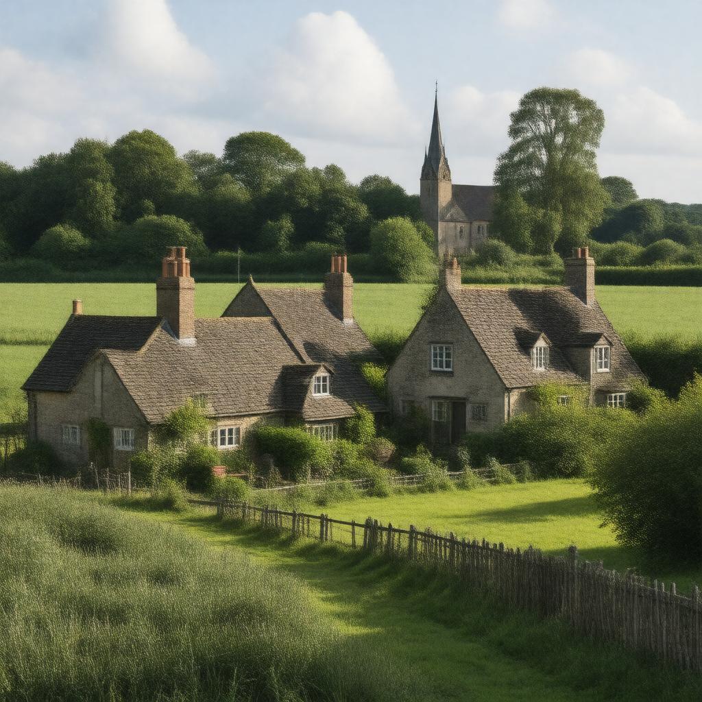 AI-created image of Plaistow, Essex, England