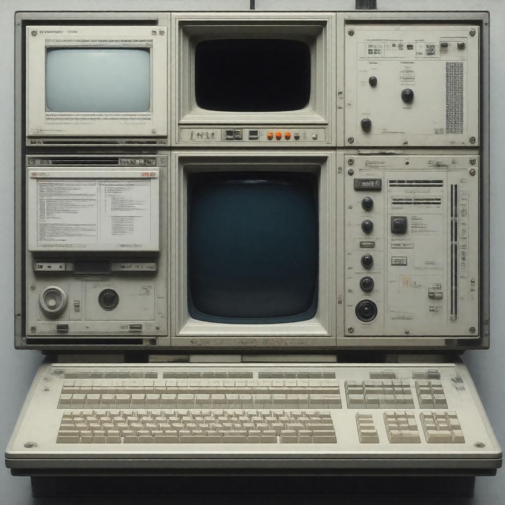 AI-created image of Plan 9 from Bell Labs