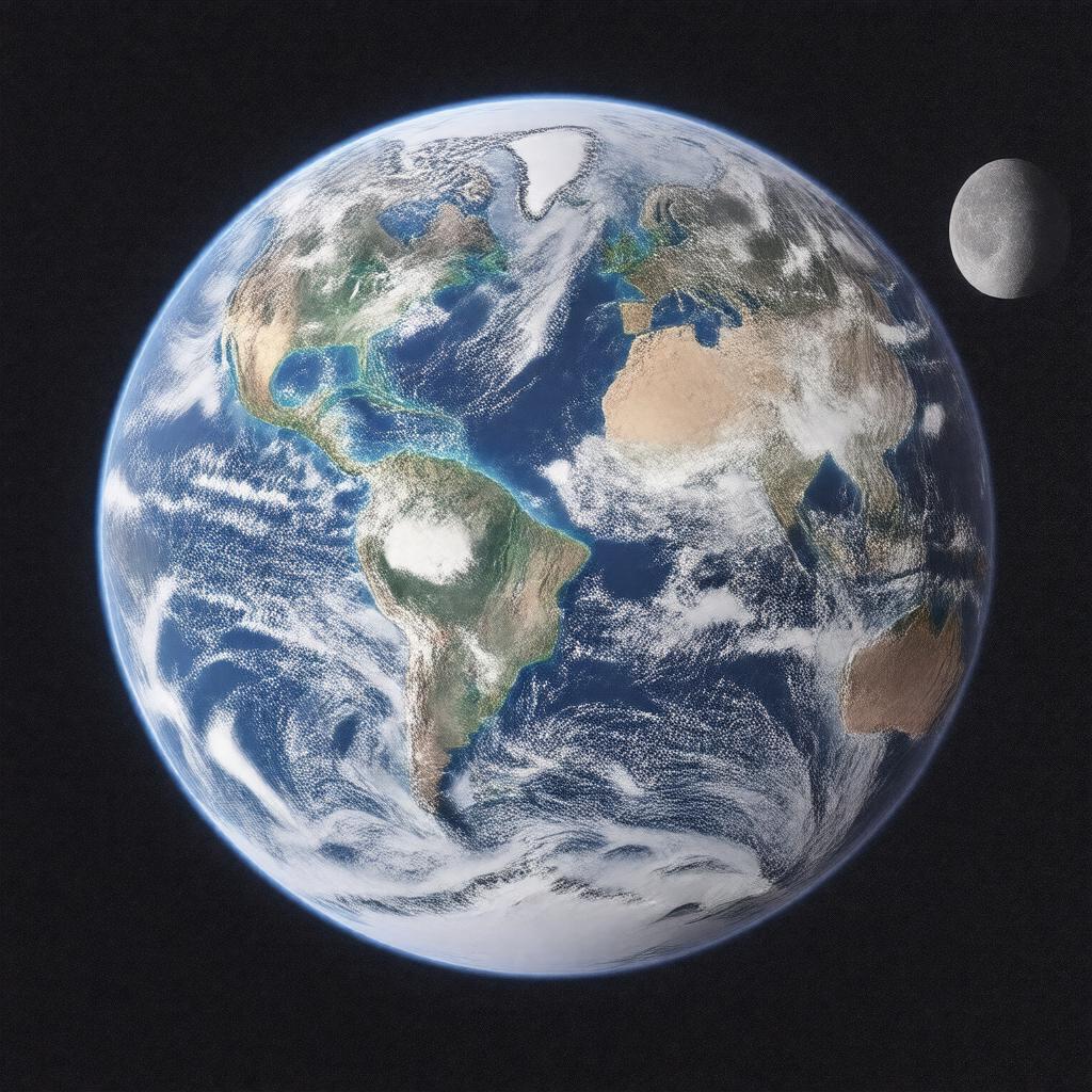 AI-created image of Planet Earth