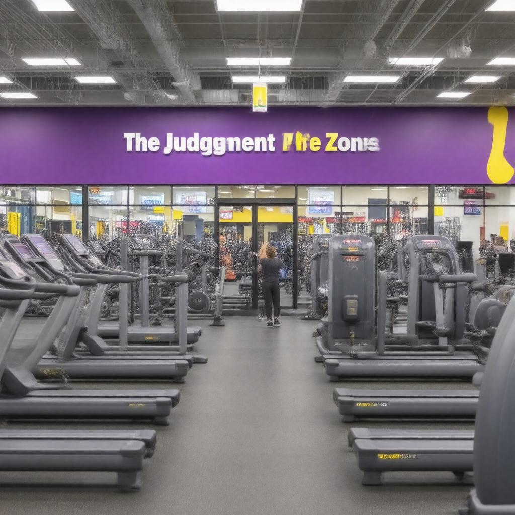 AI-created image of Planet Fitness