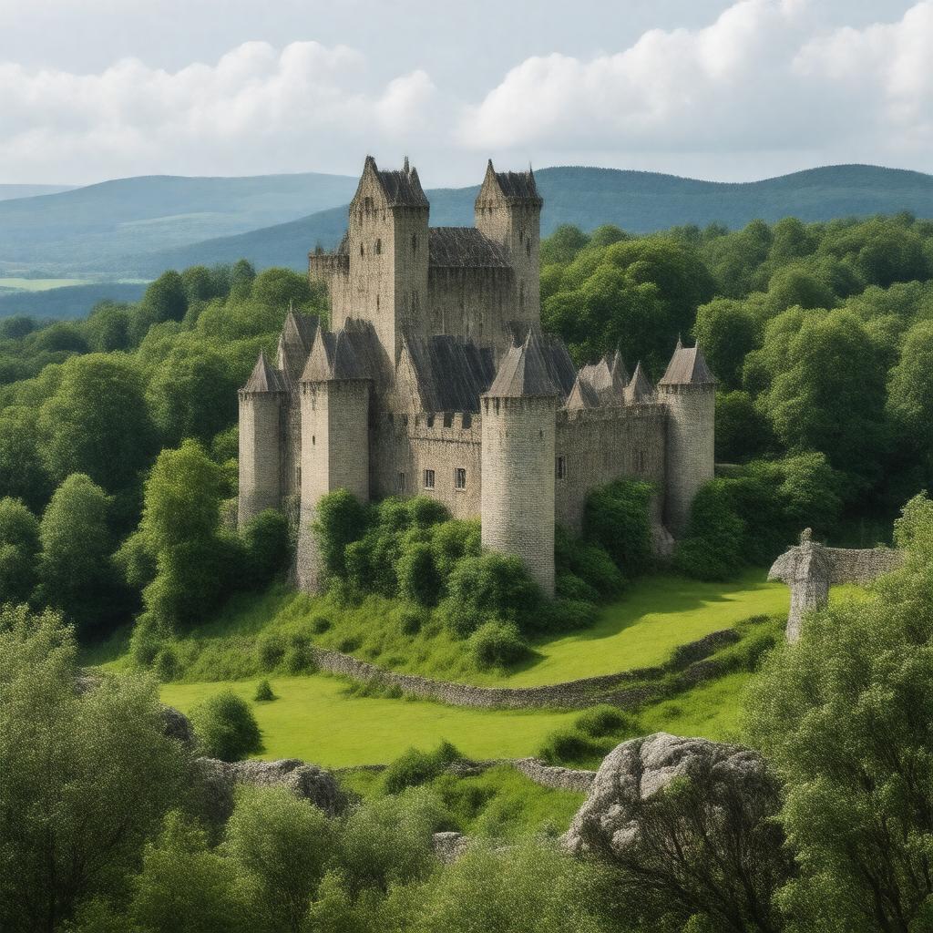 AI-created image of Plantagenet period