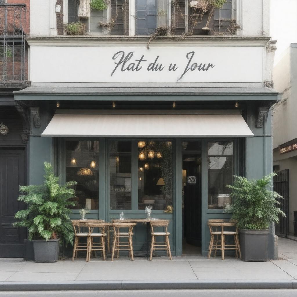 AI-created image of Plat du Jour