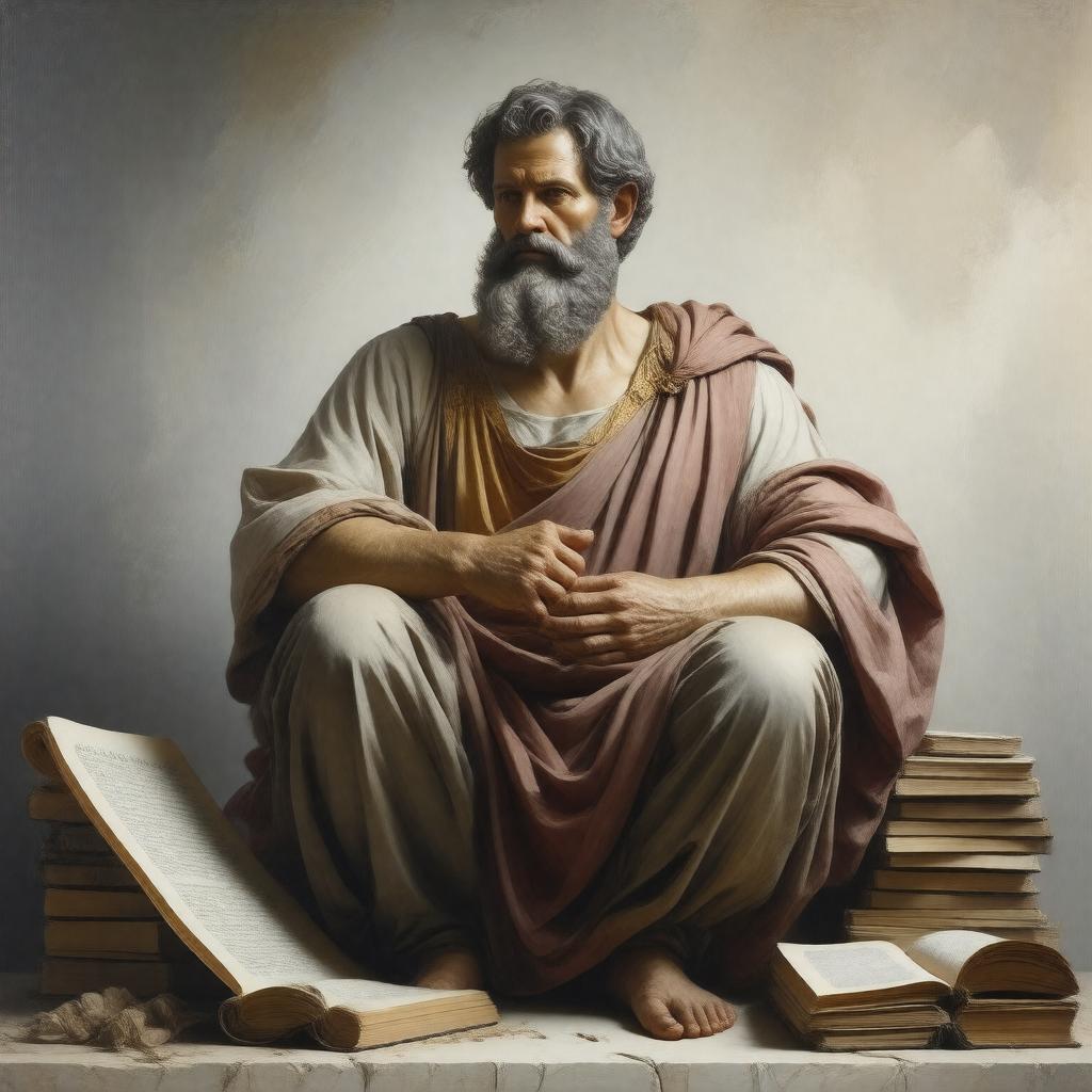 AI-created image of Plato