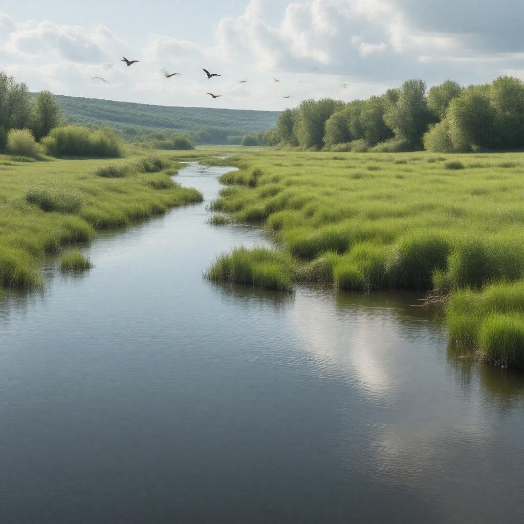 AI-created image of Platte River