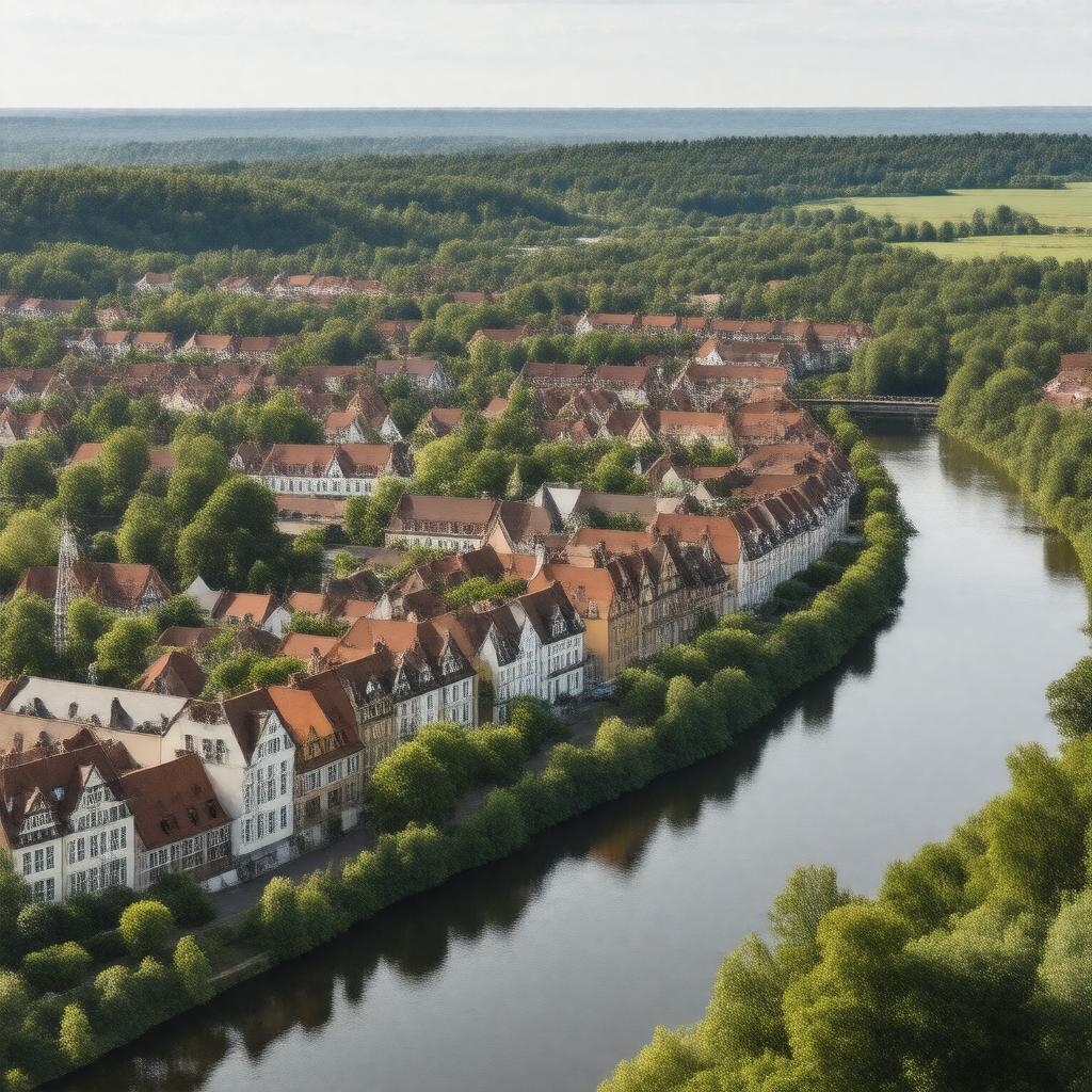 AI-created image of Plauen